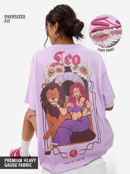 The Souled Store - Zodiac: Leo Women Oversized T-Shirt