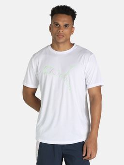 Puma - Run Logo Mens White T-shirt