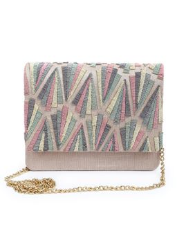 The Purple Sack - Happy Mood Clutch