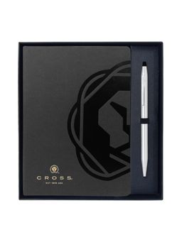 Cross - Black Century Chrome Ball Pen & Executive Book (Set of 2)