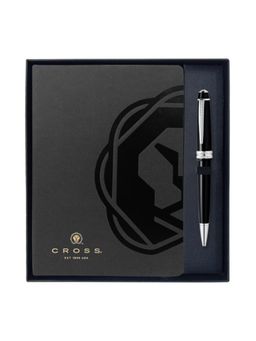Cross - Bailey Black Pen With Executive Note Book (Set of 2)