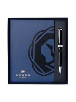Cross - Bailey Blue Pen With Executive Note Book (Set of 2)