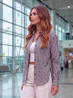 Style Quotient - Women Black Oversized Casual Shirt