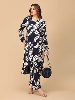 The Mom Store - Brush Me Off Maternity and Nursing Kurta with Pant