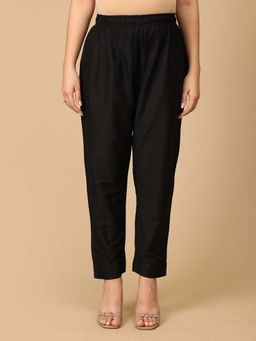 The Mom Store - Black Silk Maternity Pant