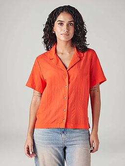 Levi's - Women Orange Regular Fit Shirt