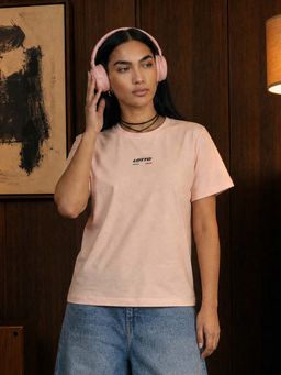 LOTTO - Women Peach Italian Flag T-shirt