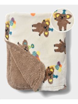 Mi Arcus - Printed Cream Baby Blanket