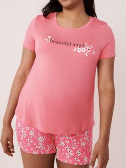 La Vie En Rose - Soft Knit Jersey T-shirt