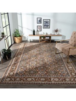 OBSESSIONS - Anti-Static Traditional Machine Made Carpet (L)170 x (W)120, Brown