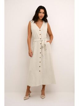 Kaffe - Kaliny Sleeveless Midi Dress with Belt (Set of 2)