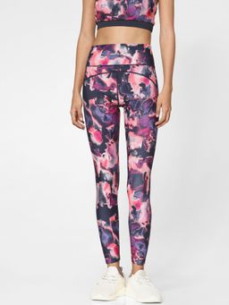 ONLY - Play Women Printed Blue Training Tights