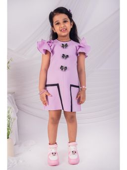 Toplove - Purple Bow Charm Dress