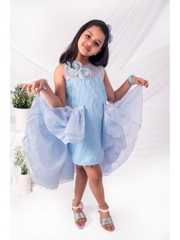 Toplove - Blue Frost Cascade Trail Dress