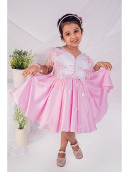 Toplove - Pink Papillon Butterfly Dress