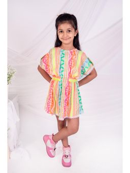Toplove - Multicolor Kaftan Dress