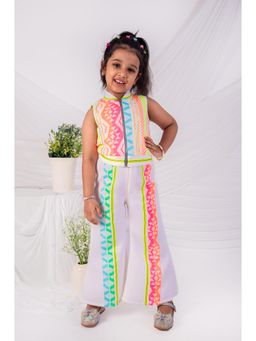 Toplove - White Woven Bomber Set