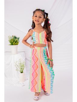 Toplove - Multicolor Pop Co-Ord Set