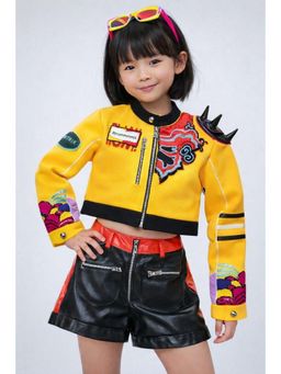 Toplove - Kpop Yellow Rumi Jacket