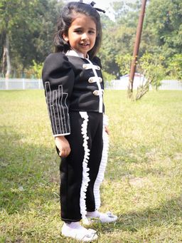 Toplove - Boss Girl Black White Co-Ord Set