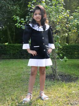 Toplove - Black Vintage Trench Dress