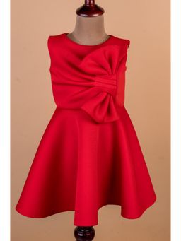 Toplove - Red Bow Skater Dress