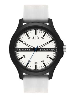ARMANI EXCHANGE - White Strap Casual Watch AX2431