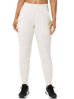 ASICS - Tech Knit Off White Women Gym & Training Trackpants