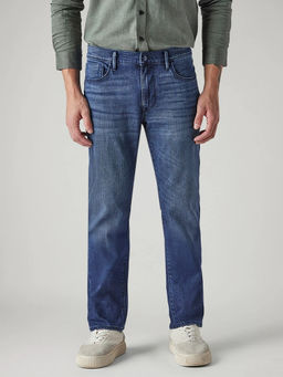Levi's - Men's Blue Solid/Plain Jeans
