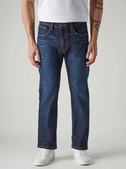 Levi's - Men's Blue Solid/Plain Jeans