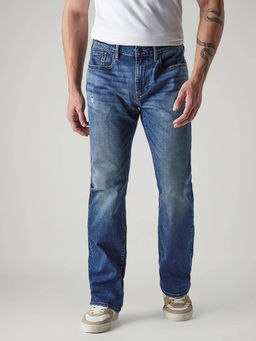 Levi's - Men's Blue Solid/Plain Jeans