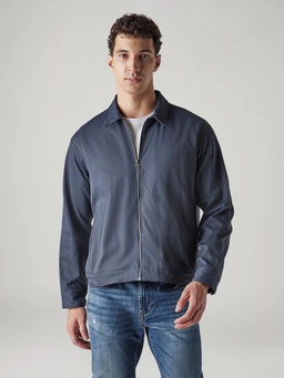 Levi's - Men's Navy Blue Solid/Plain Jacket