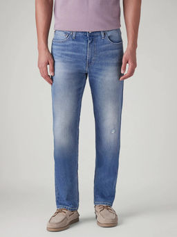 Levi's - Men's Blue Solid/Plain Jeans
