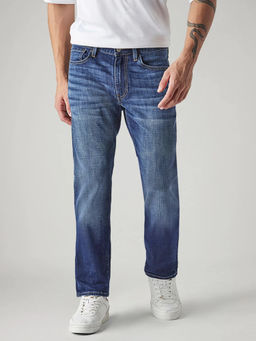 Levi's - Men's Blue Solid/Plain Jeans
