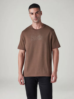 Levi's - Men's Brown Solid T-Shirt