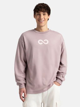 Jockey - Mz13 Men Super Combed Cotton Rich Oversized Fit Printed T-Shirt-Quail