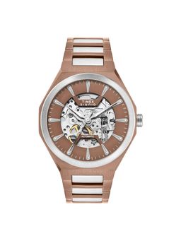 Timex - Signio Round Coffee Dial Automatic Men Watch - TWEG33901 (M)
