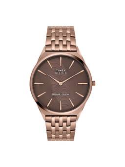 Timex - Signio Round Brown Dial Analog Men Watch - TWEG34202 (M)