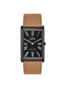 Timex - Signio Rectangle Black Dial Analog Men Watch - TWEG34302 (M)