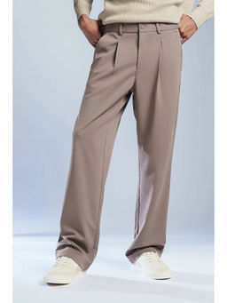FREAKINS - Drifter Taupe Men Textured Korean Pants