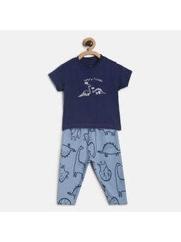 MINI KLUB - Baby Boys Navy T-shirt & Bottom (Set of 2)
