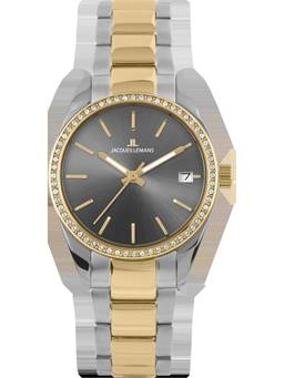 Jacques Lemans - Derby Series Grey Stainless Steel Watch (1-2085.1G) (Medium)