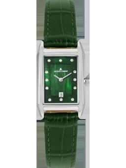Jacques Lemans - Torino Series Green Leather Strap Watch (1-2189D) (Medium)