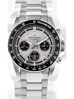 Jacques Lemans - Eco Power Lim Edition Series Grey Stainless Steel Watch (50-10A) (Medium)