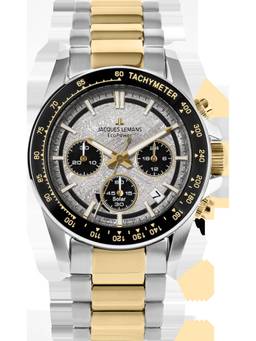 Jacques Lemans - Eco Power Lim Edition Series Grey Stainless Steel Watch (50-10E) (Medium)