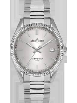 Jacques Lemans - Derby Series Grey Stainless Steel Watch (50-4B) (Medium)