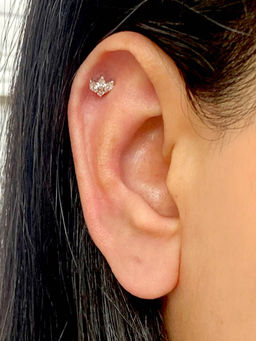 Boldiful - Marquise Helix Sterling Silver 5A Cubic Zirconia Earrings