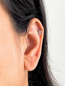 Boldiful - Glinty Sterling Silver 5A Cubic Zirconia Earrings