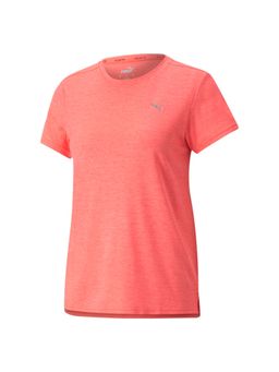 Puma - Run Fav Heather Ss Women Pink T-shirts