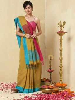 Fabindia - Cotton Silk Woven Kupaddam Sari